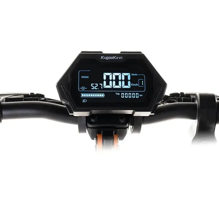 KuKirin G2 Max electric scooter dashboard with display and handlebar controls