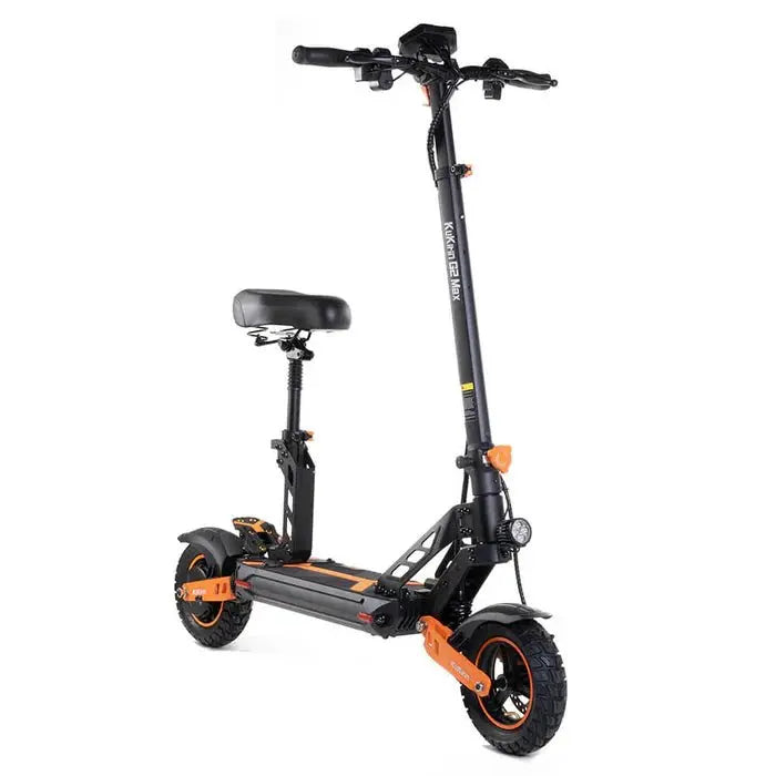 KuKirin G2 Max electric scooter with adjustable seat, 1000W motor, and 70 km range for comfortable long-distance riding