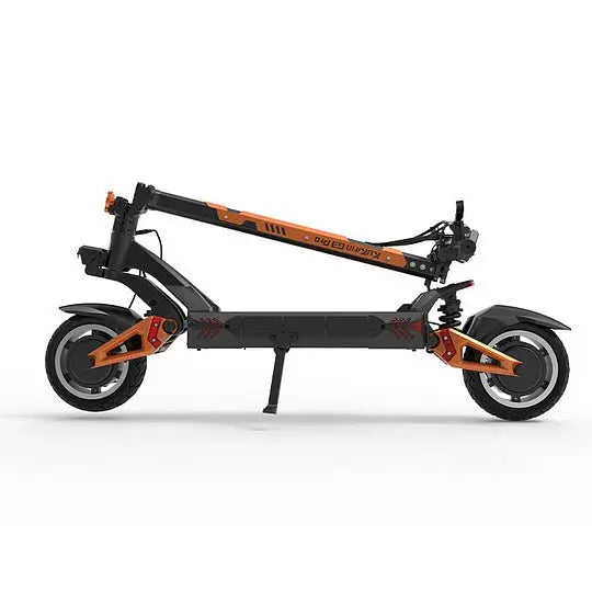 KuKirin G3 Pro electric scooter folded for compact storage and portability — ideal for commuters