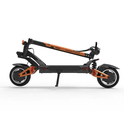 KuKirin G3 Pro electric scooter folded for compact storage and portability — ideal for commuters